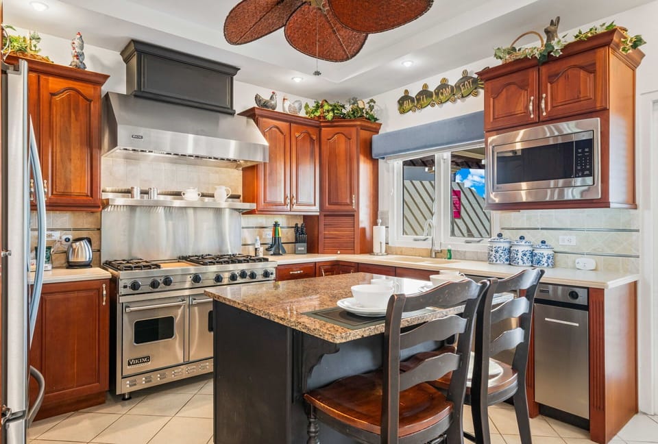 Elegant Kitchen with stainless steel appliances