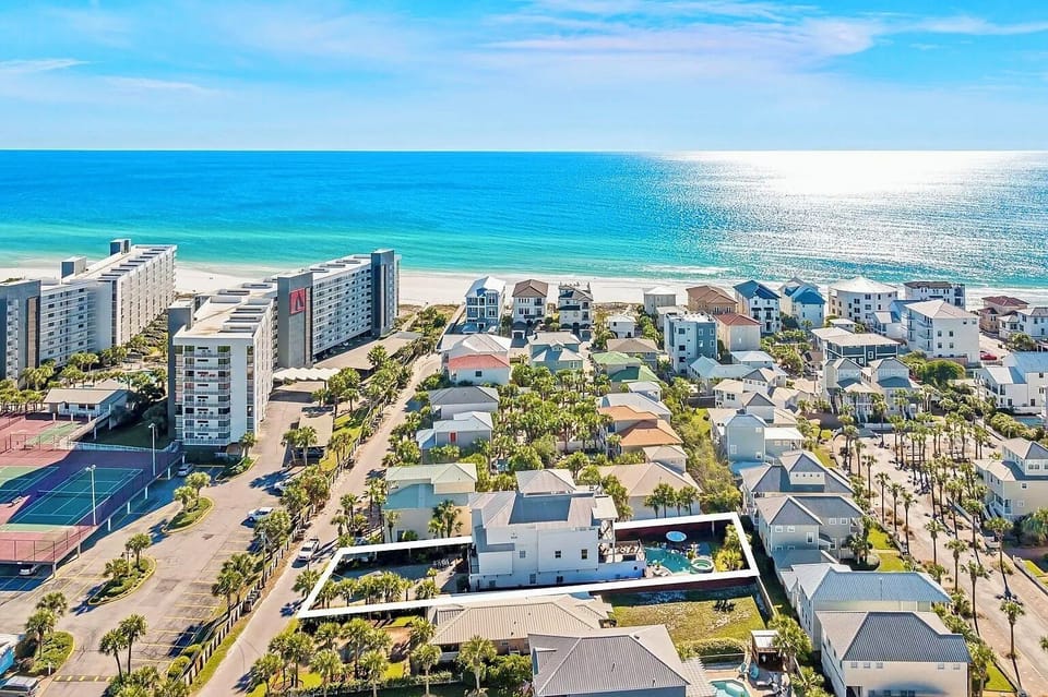 Private beach access less than 80 yards away! Skip crowded public beaches and enjoy sugar-white sand, emerald waters, and the ultimate Miramar Beach experience.