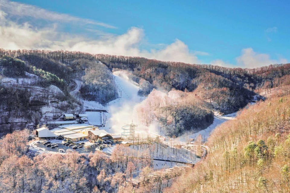 Mountain view paradise awaits. A spectacular snowy slopes beckon adventure right outside your door!