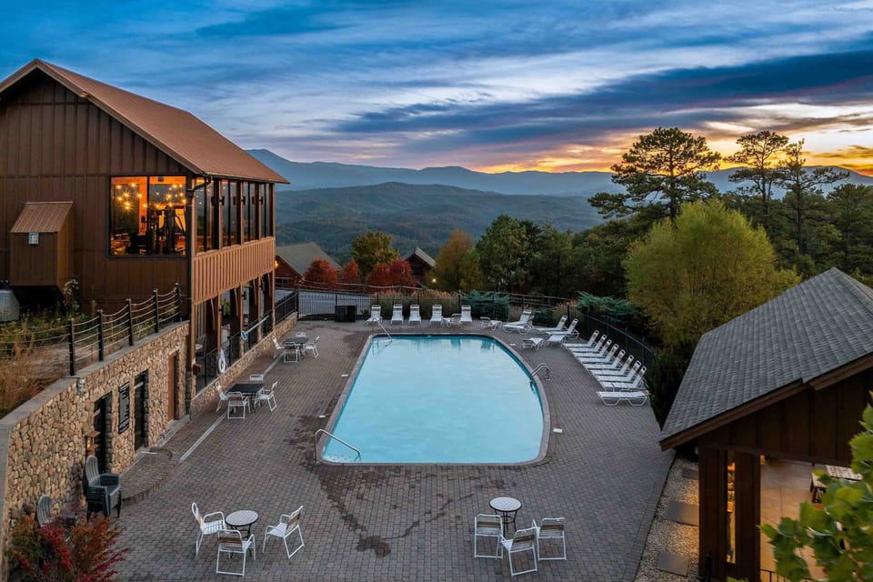 Resort pool is open May - September. Dates vary based on weather. 