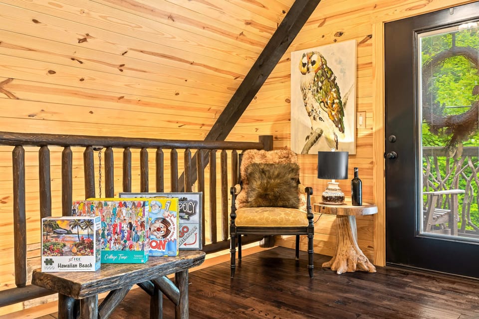 Unwind among nature-inspired decor and enjoy games for memorable gatherings!