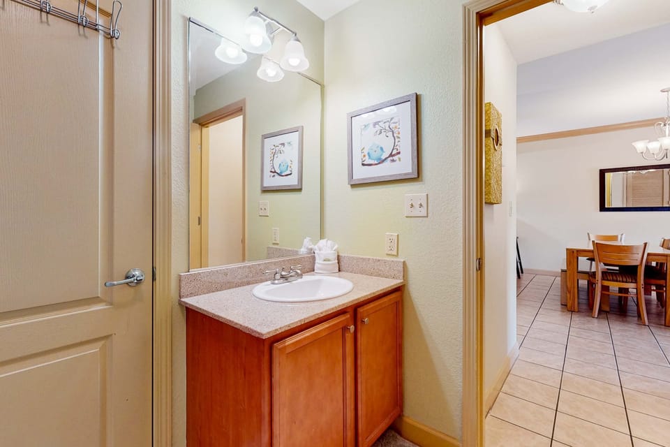 Inviting place, perfect for freshening up after outdoor adventures!