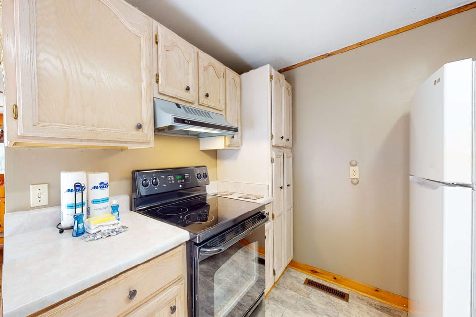 Modern appliances and ample space for your culinary adventures await!