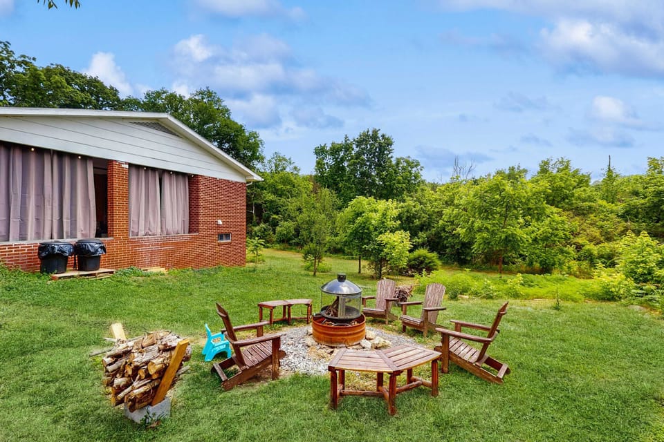 Gather around the fire pit and enjoy nature's beauty with friends and family!