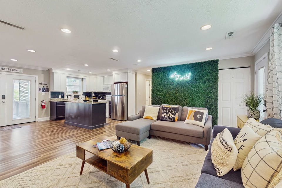Complete with modern decor and a touch of mountain charm!