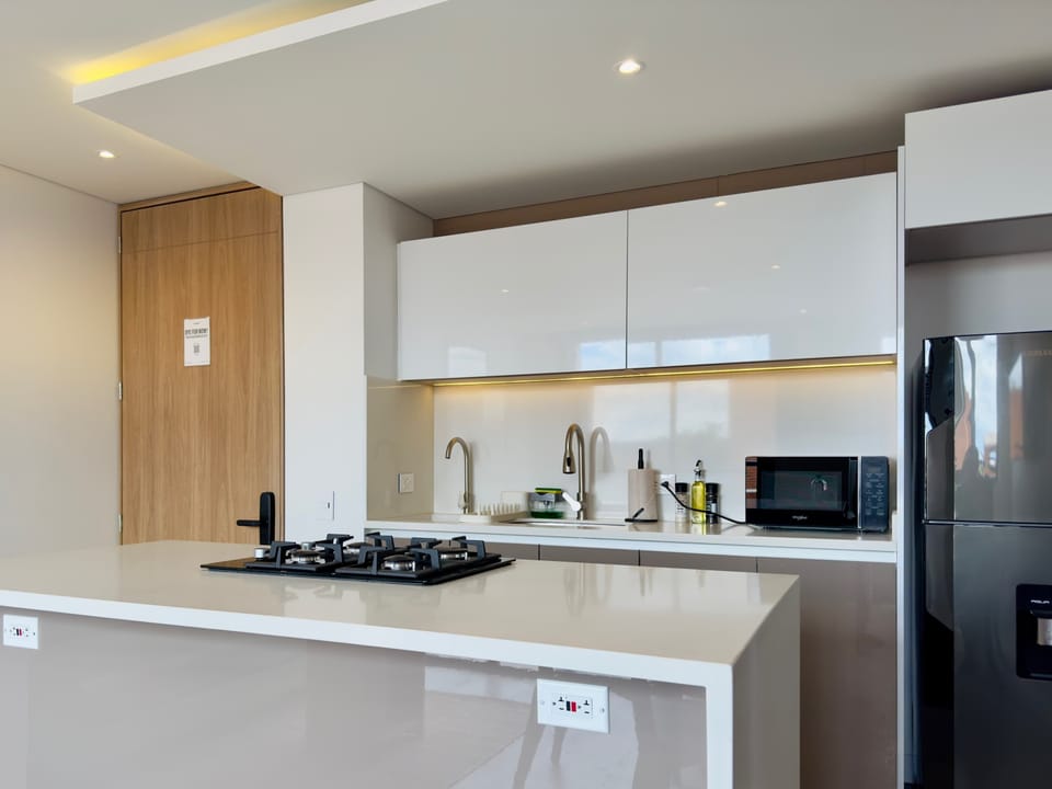 Contemporary kitchen.