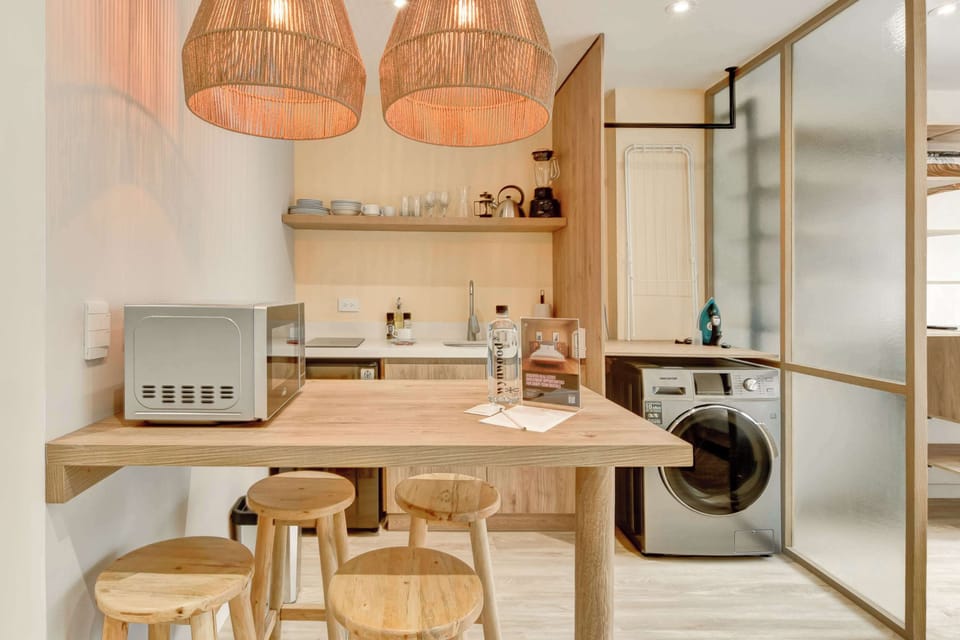 Cozy and bright dining room