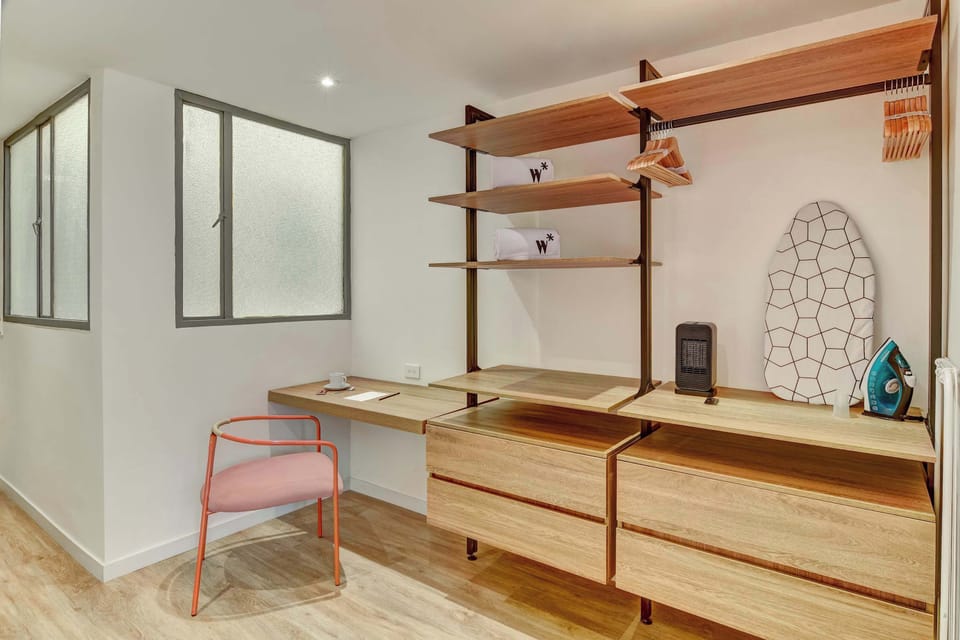 A cozy and functional workspace