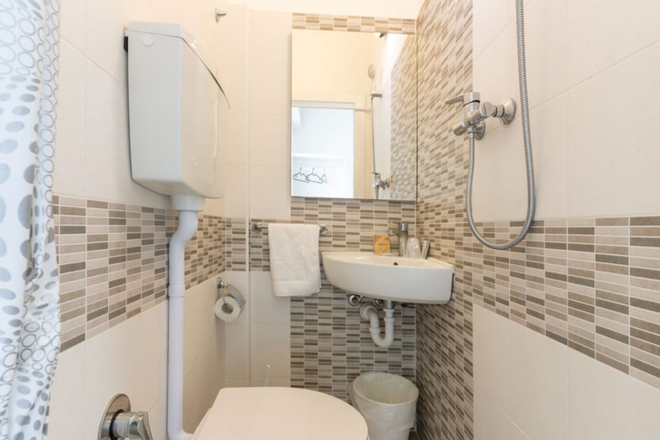 Economy Double Room Single Use | Bathroom | Shower, hair dryer, towels, soap