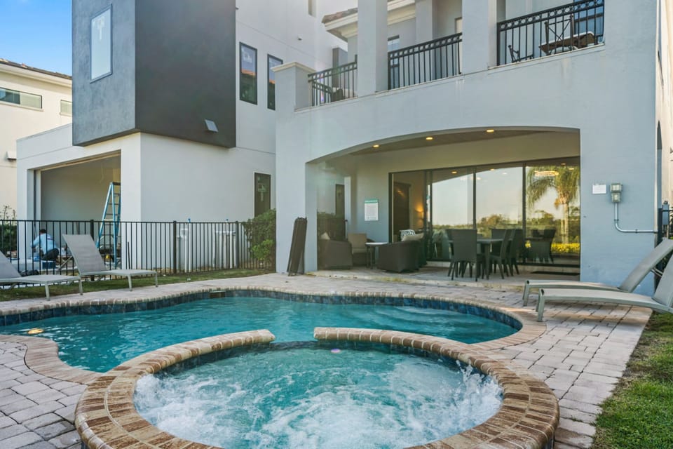Modern Retreat with Heated Pool & Hot Tub