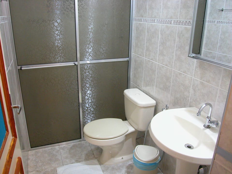 Chalet - Payment with bank transfer only | Bathroom | Shower, hair dryer, towels
