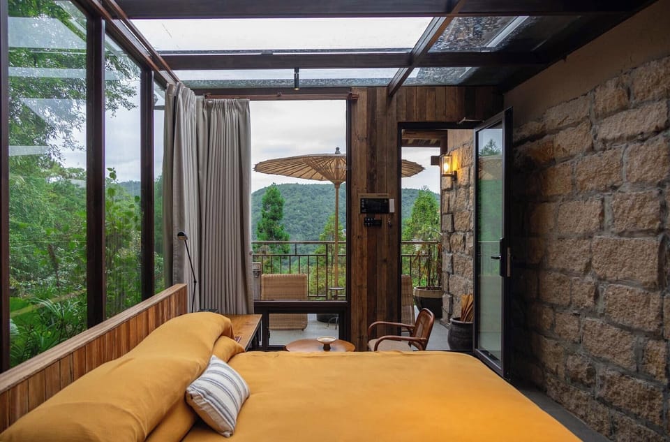 Superior Double Room, Mountain View | View from room