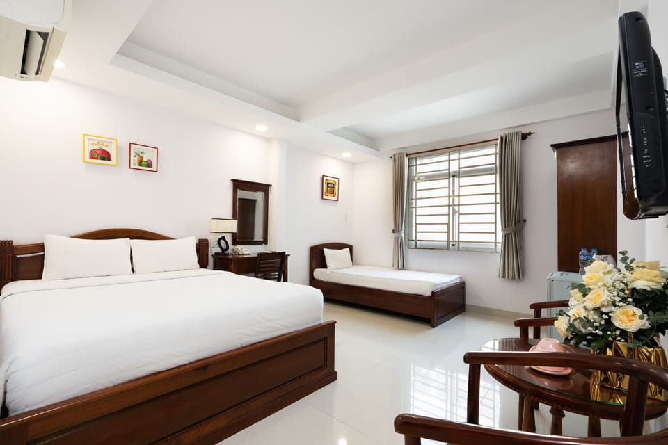 Deluxe Triple Room | Premium bedding, memory foam beds, minibar, individually decorated
