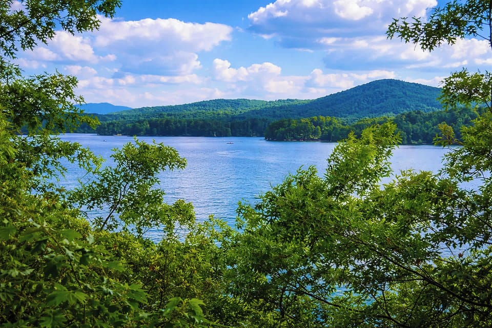 CRYSTAL CLEAR NOTTELY LAKE (just 3 miles away)