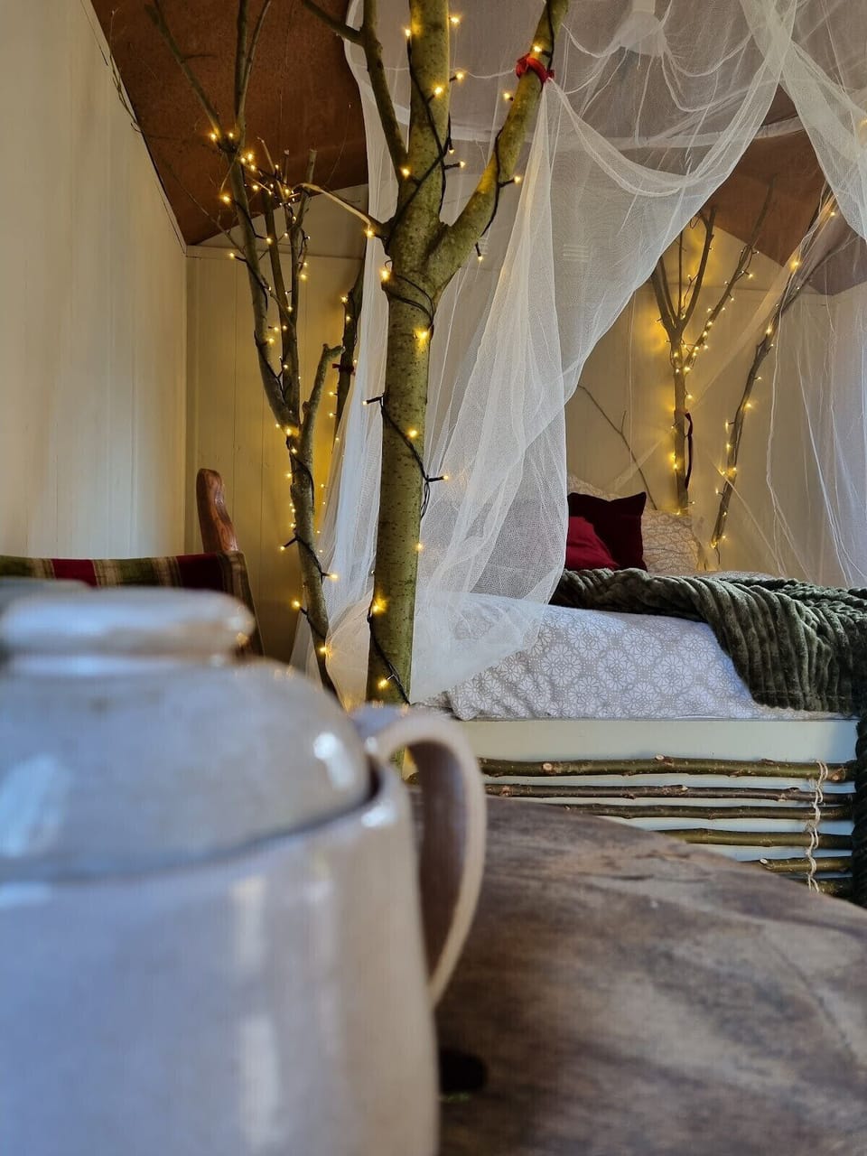 Camping Ont Moeten - T beeps like this - bedroom with double bed