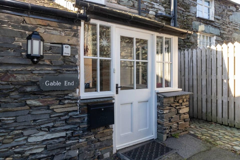 Front door and key safe