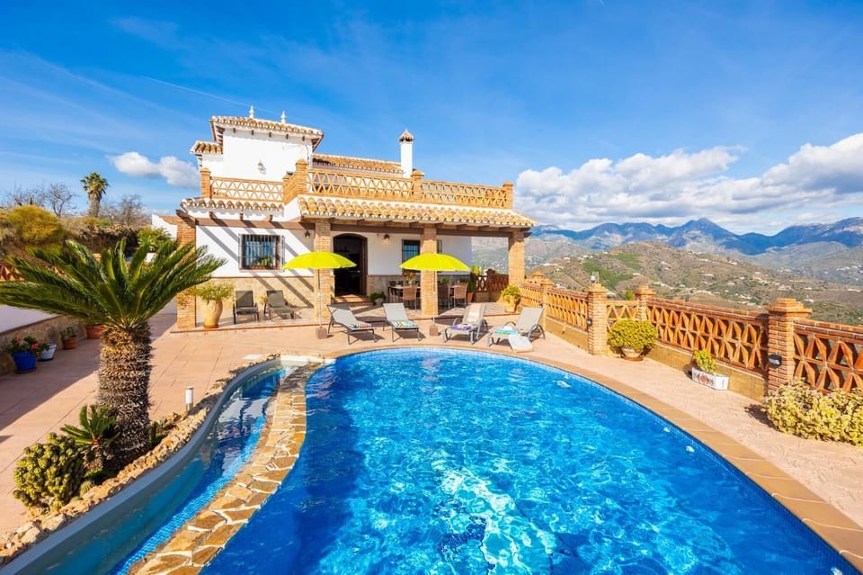Beautiful villa with private pool and terrace with panoramic sea views