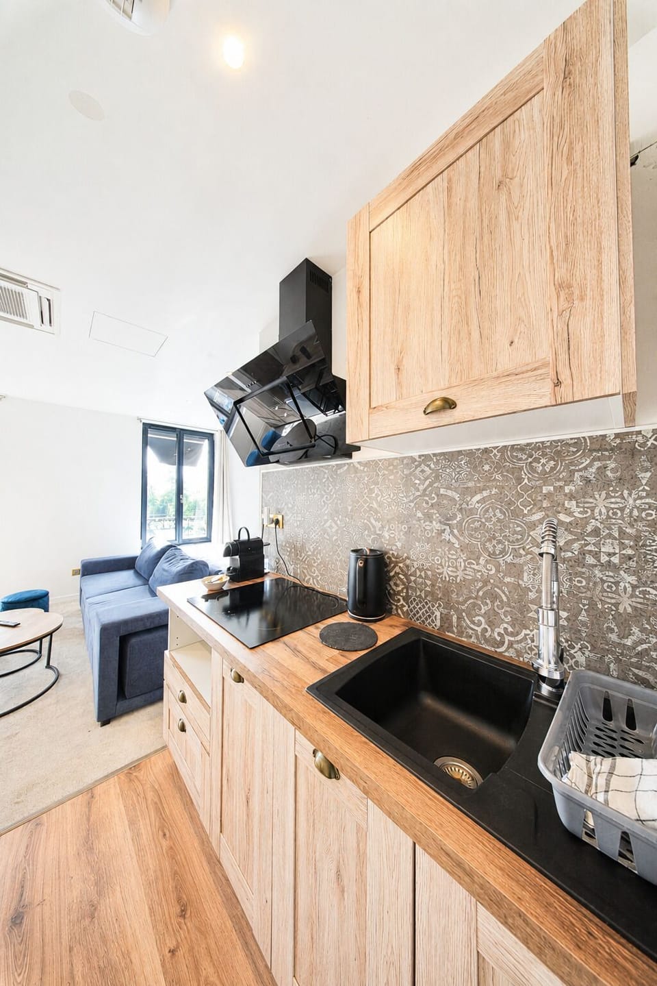 Family Apartment | 1 bedroom, premium bedding, blackout drapes, soundproofing