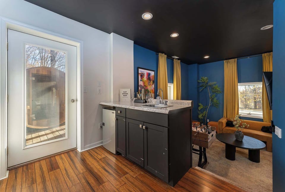 Step into a space where good vibes and game nights collide!