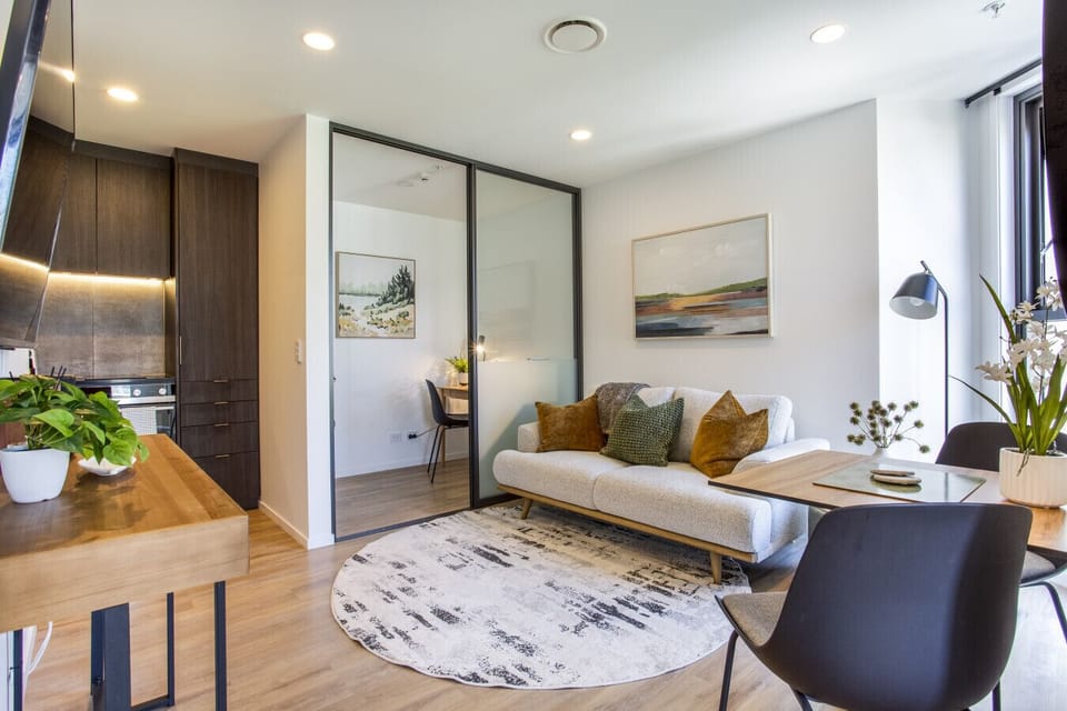 Designer living area and office