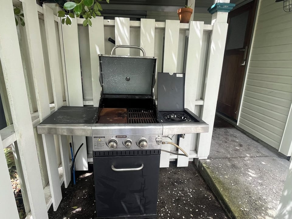 BBQ with gas hob 