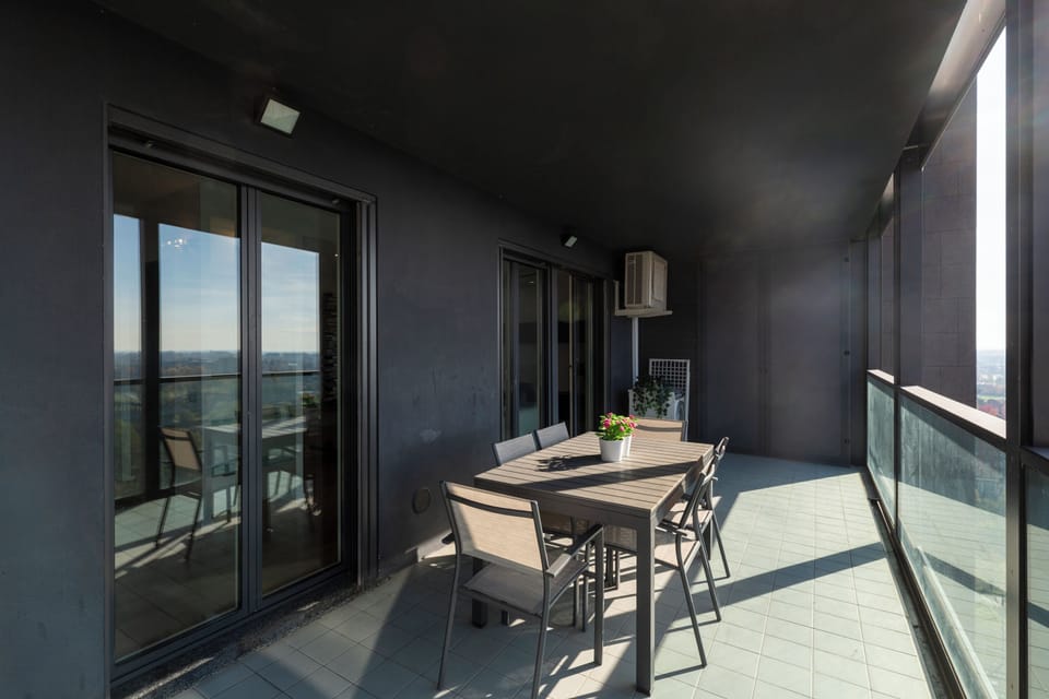 Comfort Double Room, City View | Terrace/patio