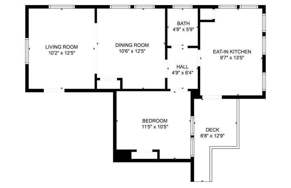 Easily visualize the layout and flow of the suite to help plan your stay.