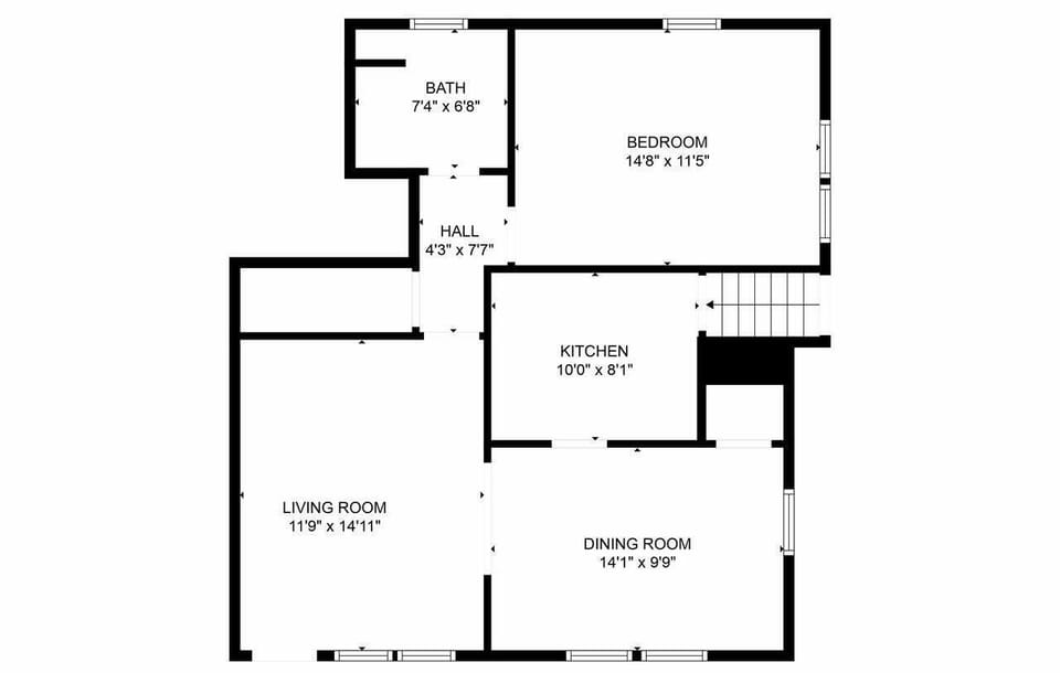 A comfortable, well-designed layout that gives you room to relax, dine, work, and sleep with privacy and flow throughout.
