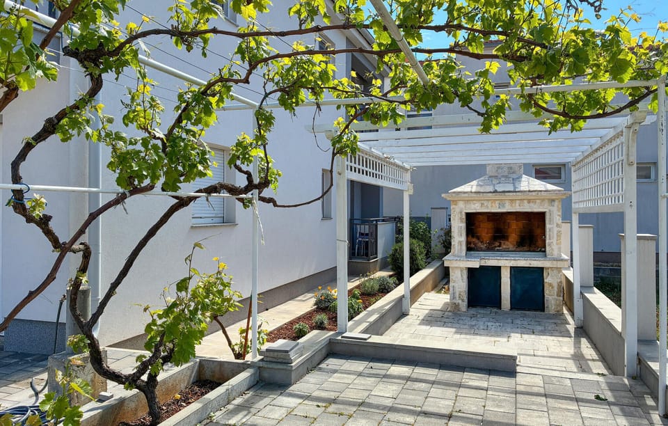 outside