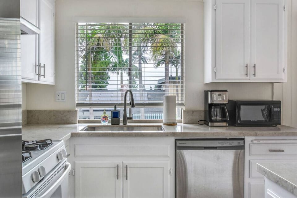 Well-stocked kitchen with all the essentials for your stay.