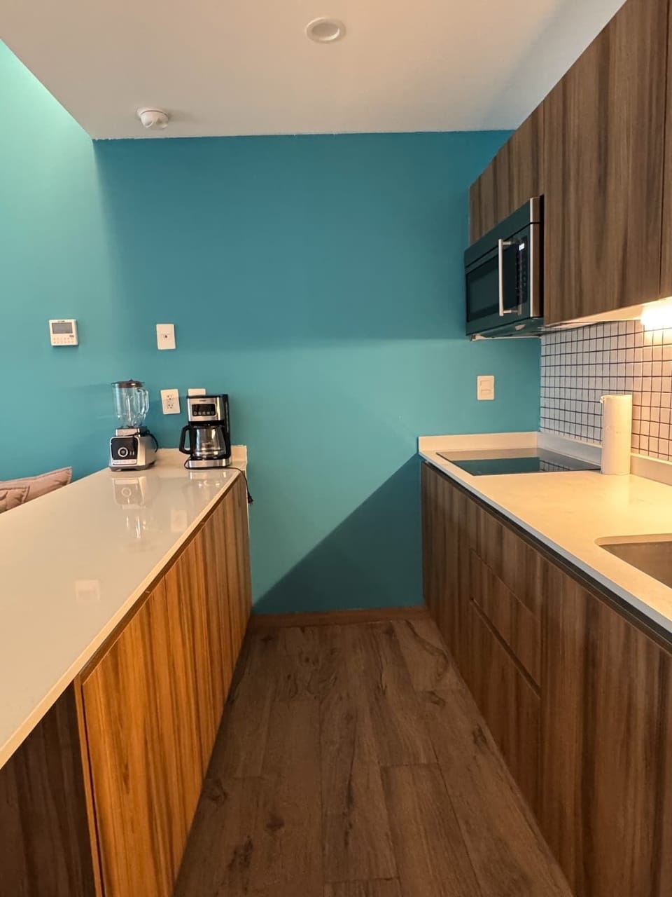 Spacious full kitchen with everything needed to prepare meals.