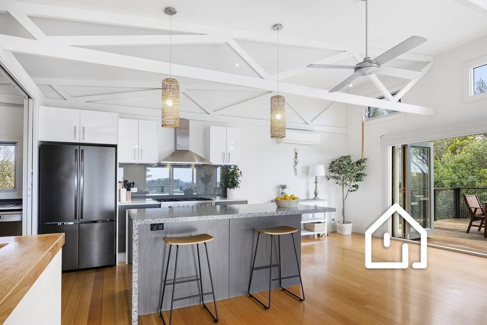Well-equipped kitchen with butler’s pantry and Lavazza coffee pod machine