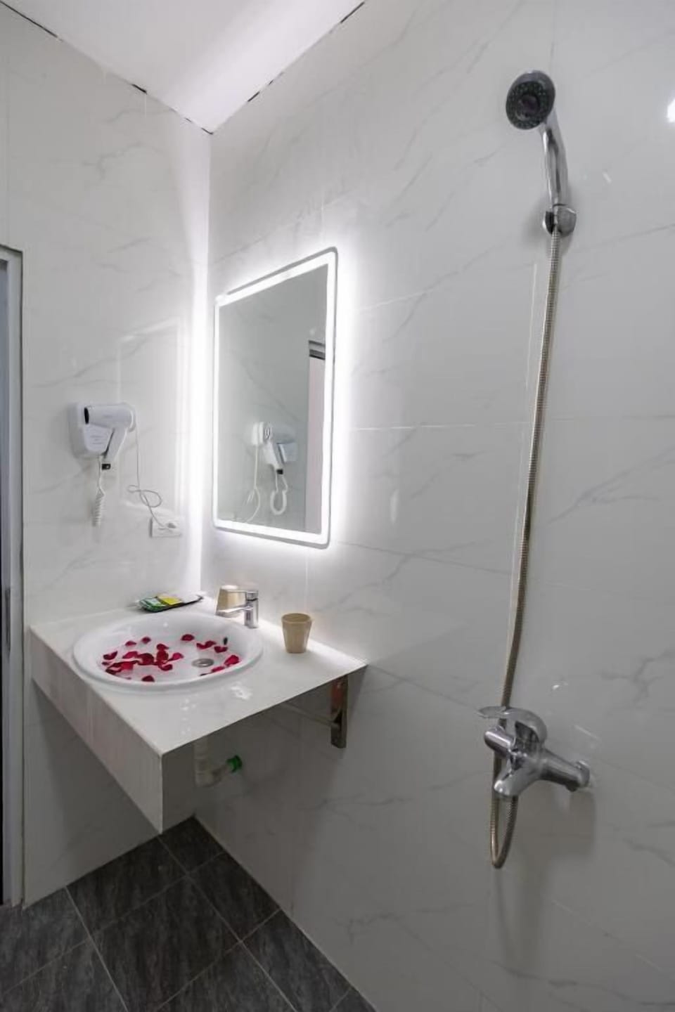 Family Room, City View | Bathroom | Hair dryer, slippers, bidet, towels