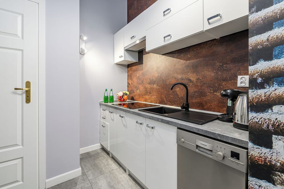 Comfort Apartment, Courtyard View | Private kitchen | Fridge, stovetop, coffee/tea maker, electric kettle