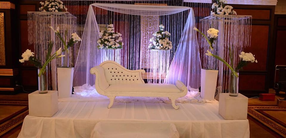 Indoor wedding