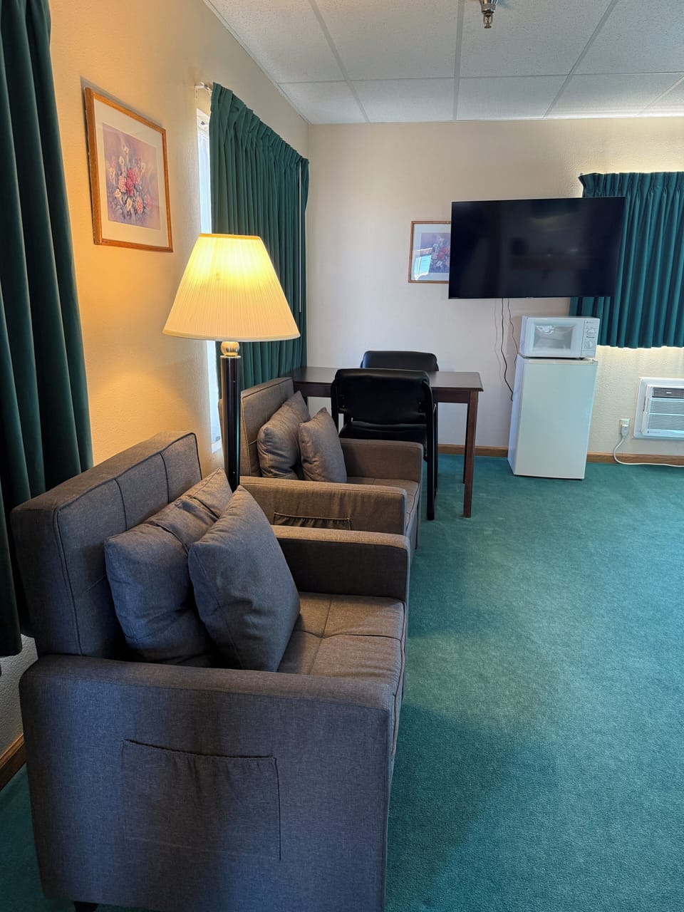 Suite, 1 King Bed | Living area | TV
