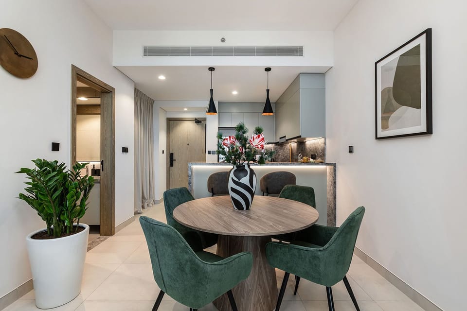 Premium Apartment, 1 Bedroom, Balcony, Golf View | Private kitchen