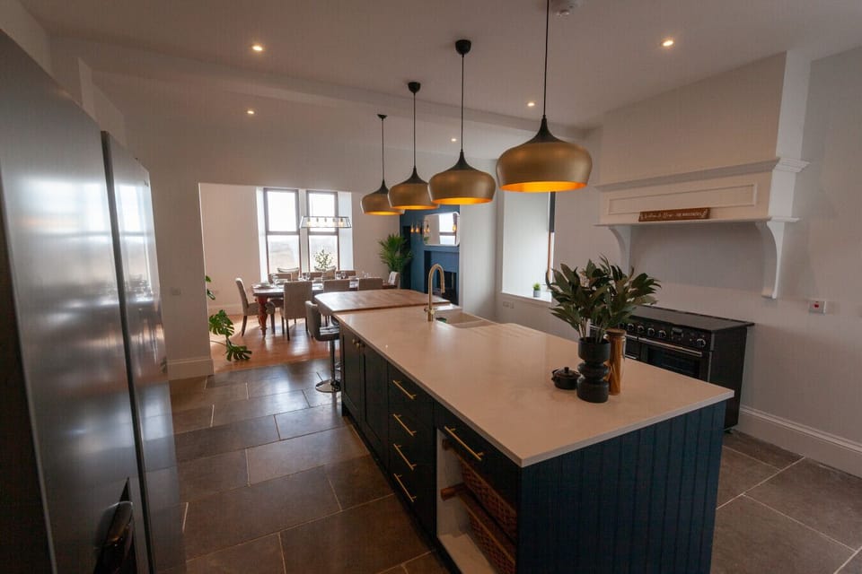 spacious modern kitchen