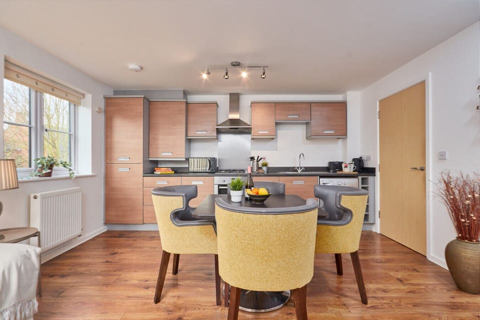 Comfortable dining space