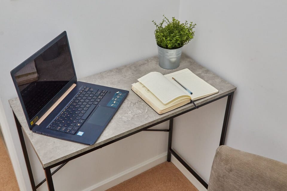 Laptop-friendly area