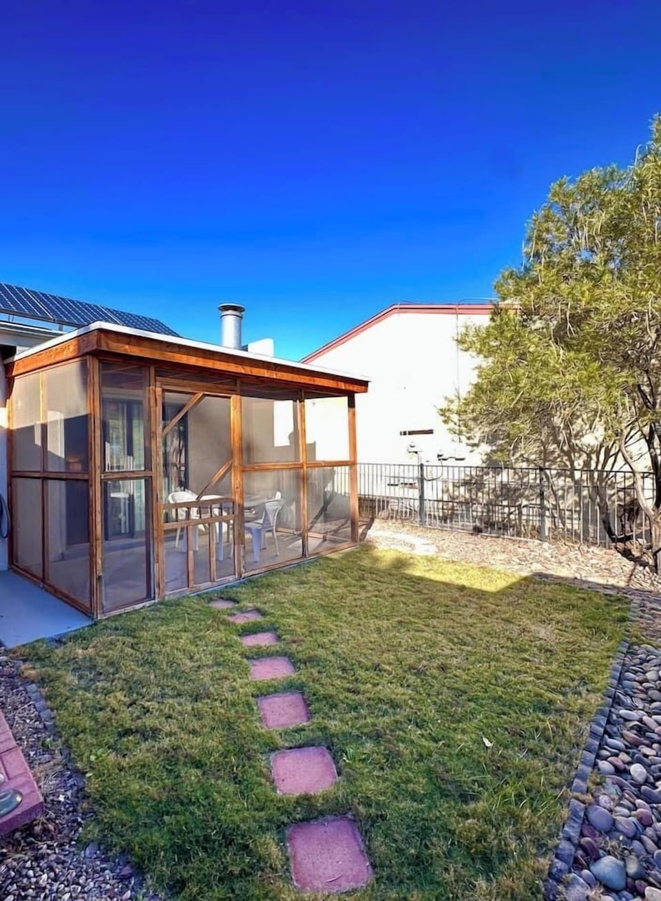 Backyard - Outdoor Seating and Yard