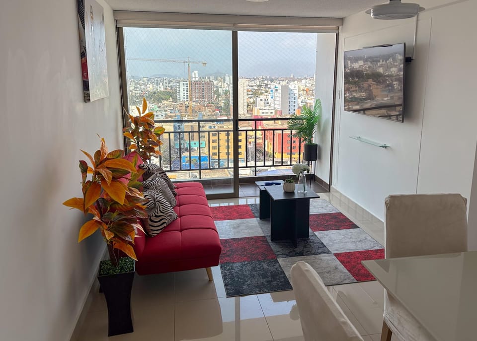 Apartment, 2 Bedrooms, Non Smoking, City View | Living area
