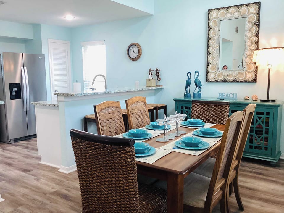Townhome, Multiple Beds, Patio (Saltwater Solace) | Dining