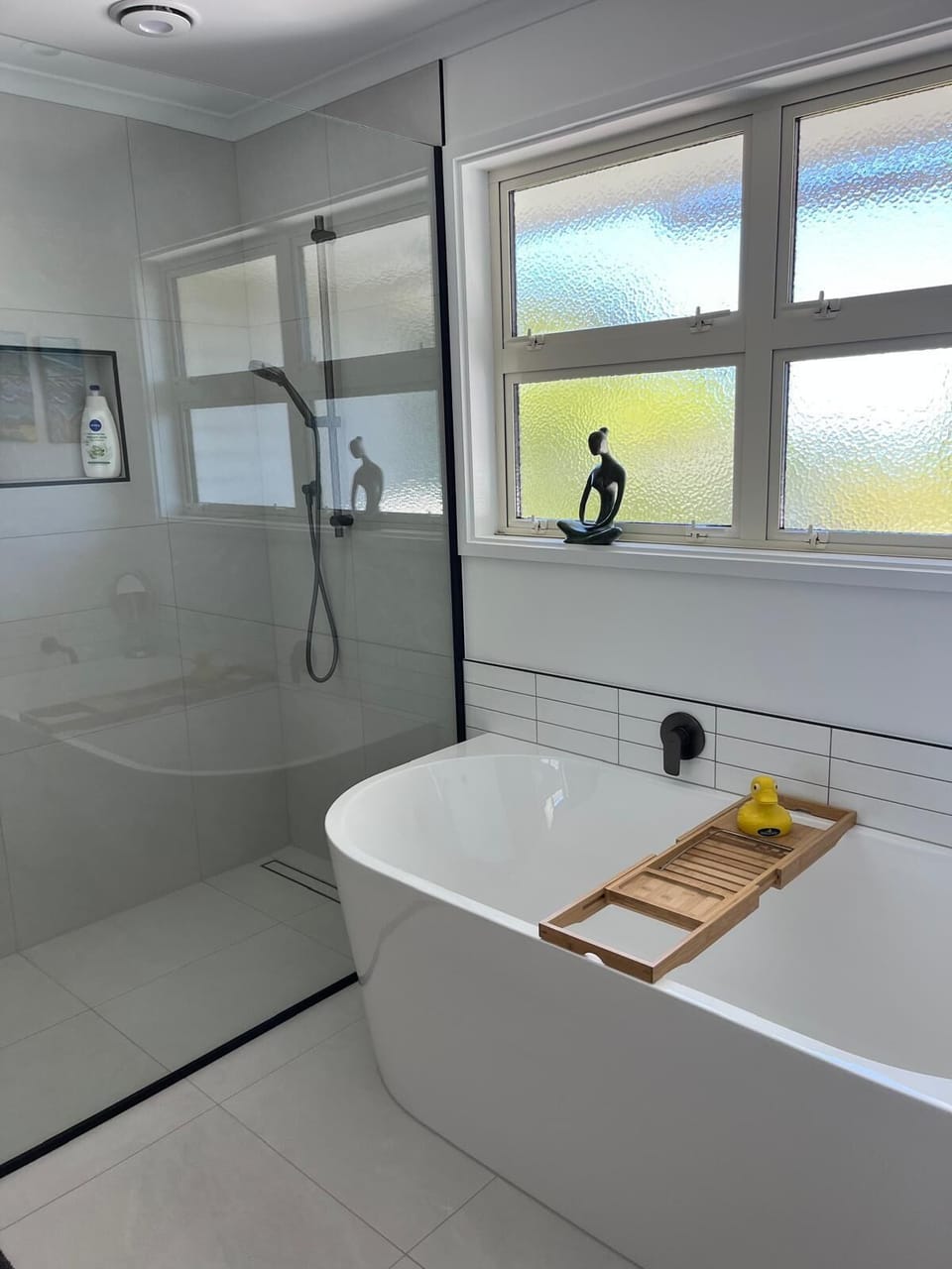 Our bathroom was newly renovated in 2025.