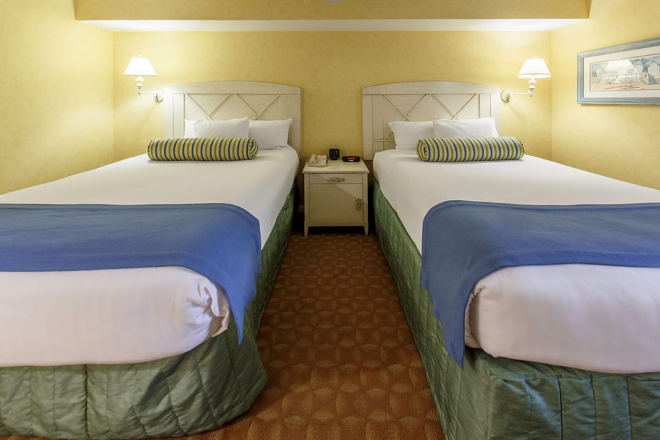 Get a peaceful night sleep in our cozy bedroom.
