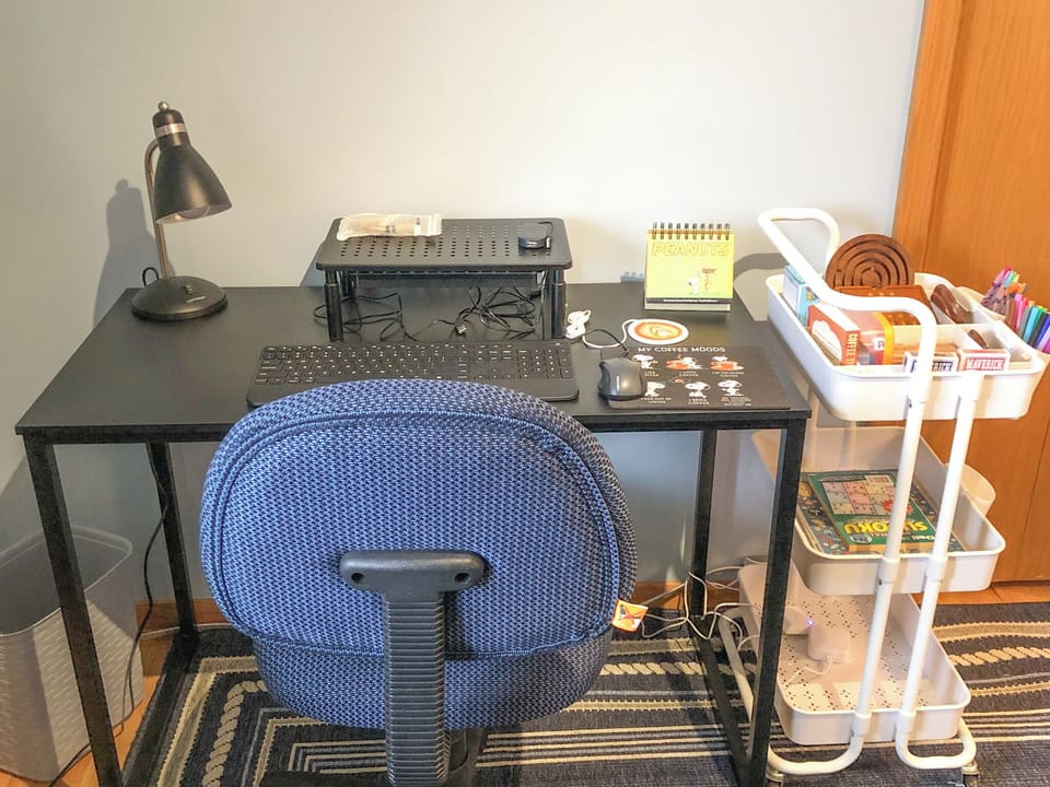 Dedicated workspace.