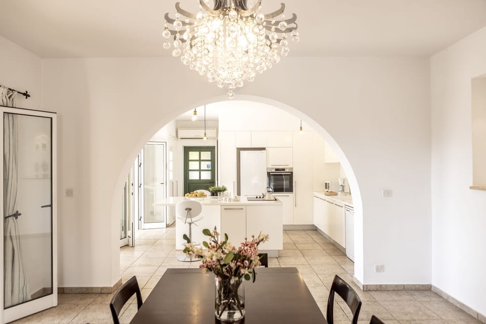 Chanadlier over your formal dining table