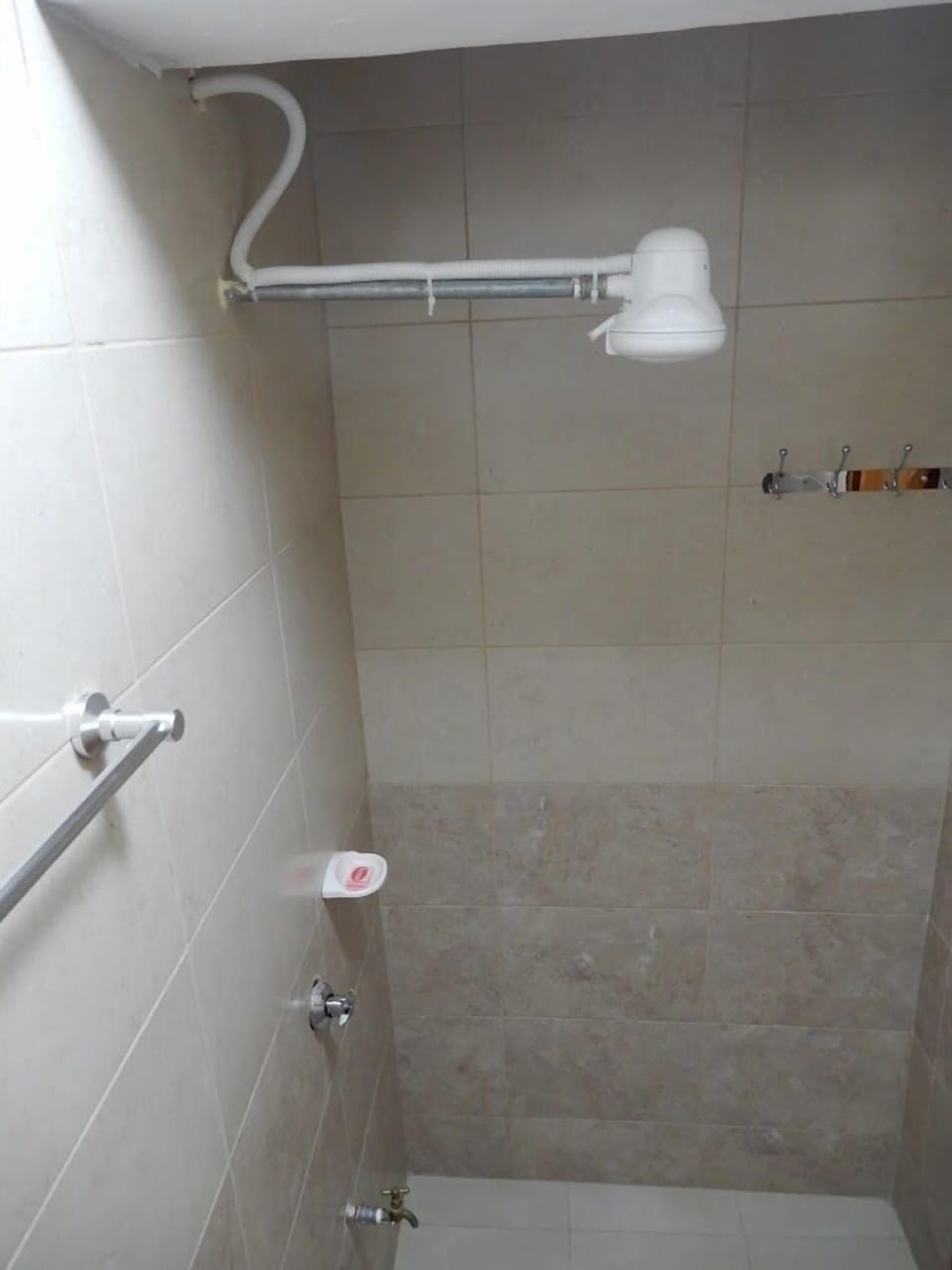 Deluxe Double Room, City View | Bathroom | Shower, slippers, towels, soap