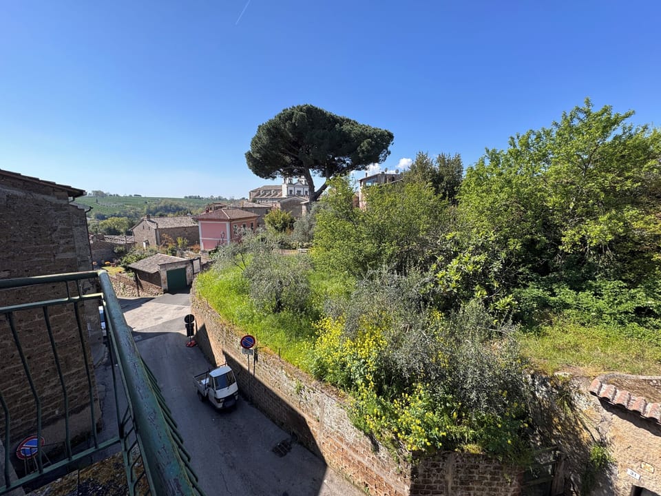 View from master bedroom balcony