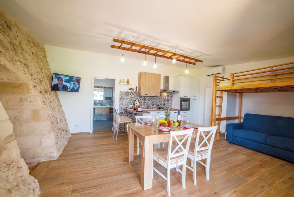 Kitchen and dining area